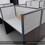 MODULAR OFFICE WORKSTATION/ PANEL PARTITION/ CUBICLE- LAMINATED FINISH