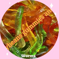 GUMMY WORMS 1 kilo