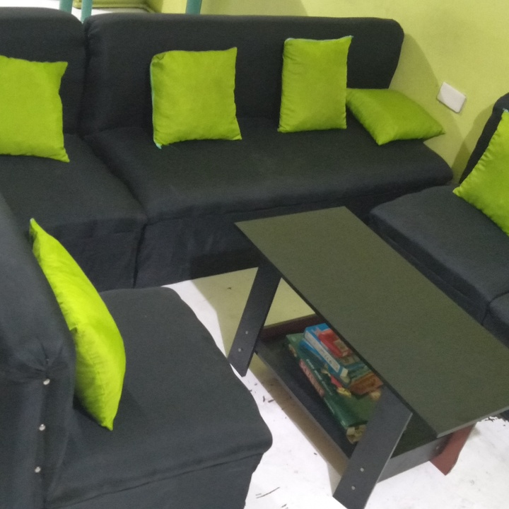 Sofa set.... at 6000.00 from City of Bacoor, Cavite. LookingFour Buy