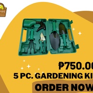 5pc. Gardening Kit