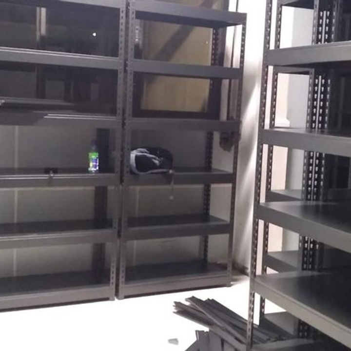 6 Layers Steel Rack ShelvesOpen Shelves Home Office Storage Furniture