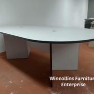 Customized Conference Meeting table in MDF Laminated top and legs Furniture