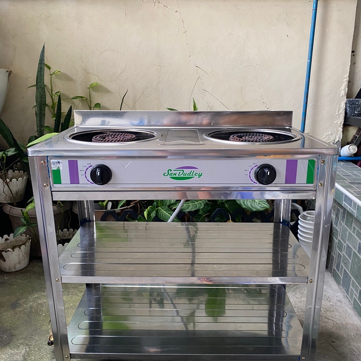 Double burner Heavy Duty Stove at 4000.00 from Guiguinto, Bulacan
