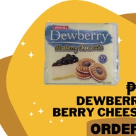 Dewberry Blueberry Cheesecake