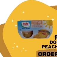 Dole Diced Peaches 452g