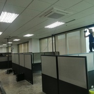 Customized Workstation Face to face Cubicles Office partition