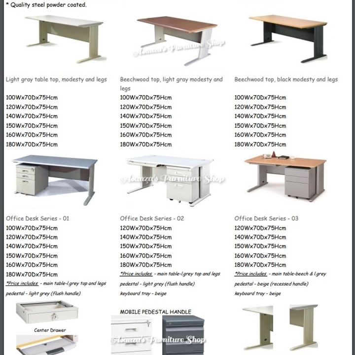 FREESTANDING DESK Direct Supplier Factory Price at 5450.00 from