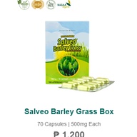 Organic Barley Capsule - Salveo 500mg