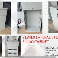 LATERAL 4 LAYER FILING CABINET (FACTORY PRICE)