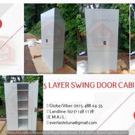 SWING DOOR STEEL 5 LAYER CABINET (FACTORY PRICE)