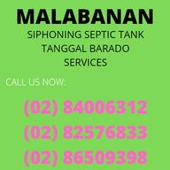 Quezon City 09362887338 Malabanan Tanggal Barado Services
