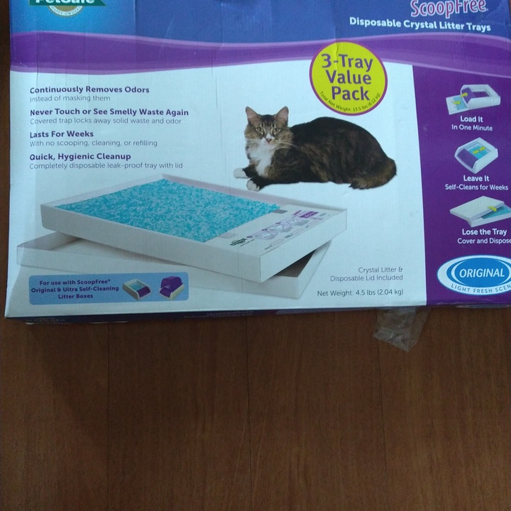 Petsafe Scoopfree Disposable Crystal Litter Tray 3tray Value Pack US at 1250.00 from Rizal