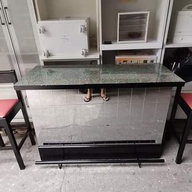 Bar Cabinet with Chair