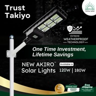120W Akiro Solar Street Lights