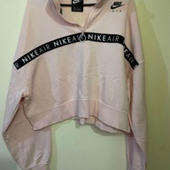 Nike Oversized crop top sweater jacket