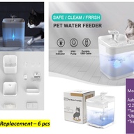 Automatic Pet Water Fountain with 6 filter (free)