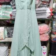 pre love green gown