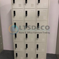 NEW ARRIVAL 18 DOORS STEEL LOCKER OFFICE FURNITURE AND PARTITION