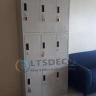 9 DOORS STEEL LOCKER OFFICE FURNITURE AND PARTITION