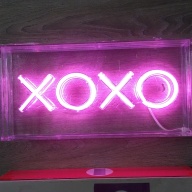 Led Neon Pink Light XOXO AUS