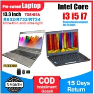 TOSHIBA Laptop R632 Ultrathin work study intel Core i7