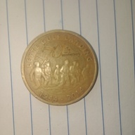 5 peso coin LEYTE GULF LANDING