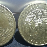 70th Leyte Gulf Landing 5 peso coin