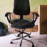 DRAFTING CHAIR ADJUSTABLE HEIGHT WITH FOOTREST