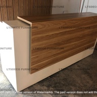 CUSTOSMIZED COUNTER TABLE / RECEPTION DESKS OFFICE FURNITURE AND PARTITIONS