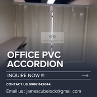Office PVC Two Way Accordion Design