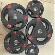 Promo Package for Olympic Tri Grip Plates  (BLACK) 5kg - 25kg  = 15,000  Olympic Trip Plates = 55/pound