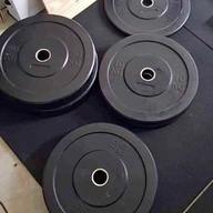 Promo Package for Bumper Plates (BLACK) 5 kg–25 kg