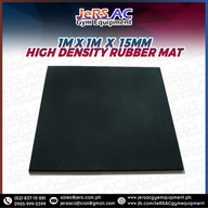 High Density Pure Rubber Mat (1m x 1m x 15mm)