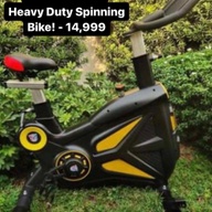Heavy-Duty Spinning Bike!