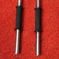 Short Bar with Rubber Handle with Lock PAIR - 640
