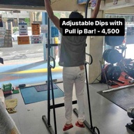 Adjustable Dips with a Pull-It Bar!