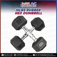 15lbs Hex Dumbbells