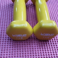 1lb Vinyl Dumbbell Pair -90