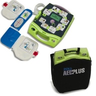 ZOLL AED PLUS (Automated External Defibrillator) Set with CPR-D Pads & Batteries