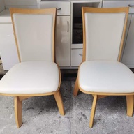 2 Swivel Chair (Light Brown)