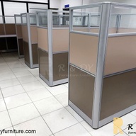 CUSTOMISED OFFICE PARTITION AND TABLE