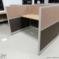 MODULAR OFFICE PARTITION AND TABLE