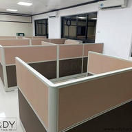MODULAR OFFICE PARTITION AND TABLE