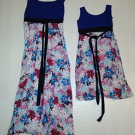 Mother and daughter terno dress