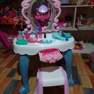 Vanity table with chair toy