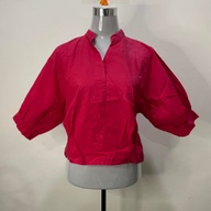 Red Polo Blouse