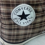 Sold!! Converse all star plaid unisex