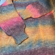 Knitted Rainbow Top