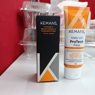 Kemans Vitamin C Facial Serum and Tinted Sunscreen