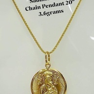 18k Pawnable Gold Necklace w/ Pendant